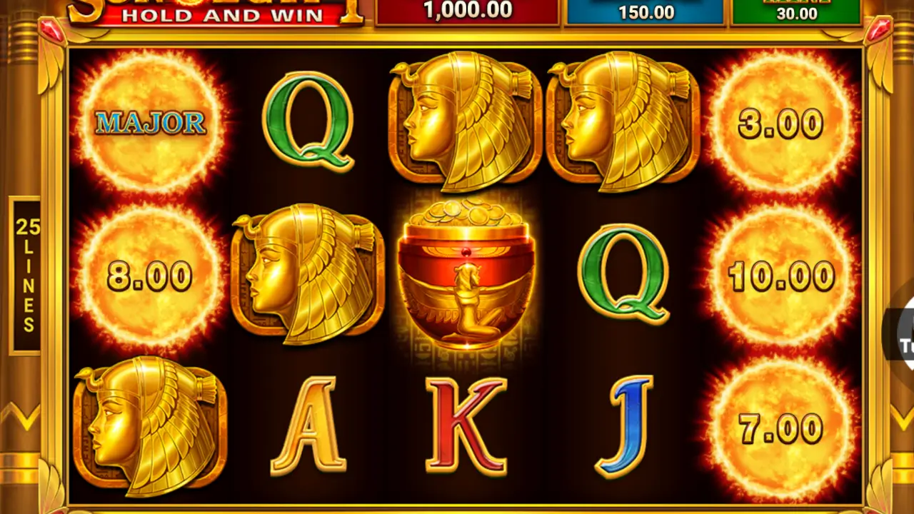 Sun of Egypt Demo Background